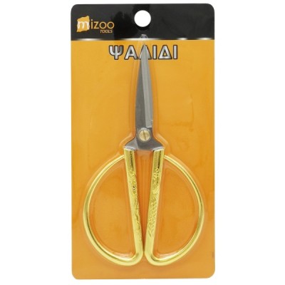 MIZOO ΨΑΛΙΔΙ ΡΑΠΤΙΚΗΣ ΧΡΥΣΟ ΧΡΩΜΑ 15X8CM 20489-56